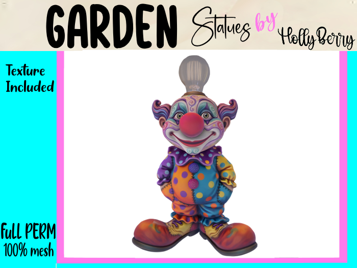 HB: Clown Table Lamp FuLL PERM