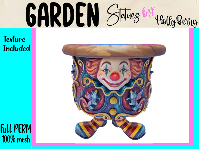 HB: Clown Side Table FuLL PERM