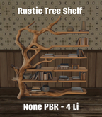 Rustic Tree Shelf Box
