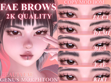 *~beautyfae~*2k Fae Brows (GenusToon)