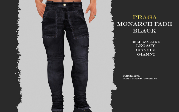 Praga Monarch fade - Black