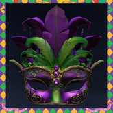 MardiGras Mask A
