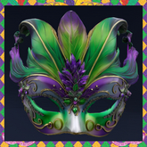 Mardi Gras Mask B