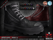 = REBELLION = "MARSHAL" BOOTS (Signature - Gianni - Geralt)