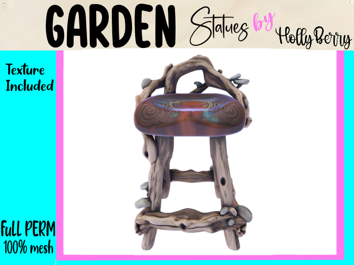 HB: Woodland Stool FuLL PERM