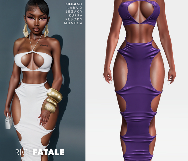 $RICH FATALE - STELLA SET - ROYAL