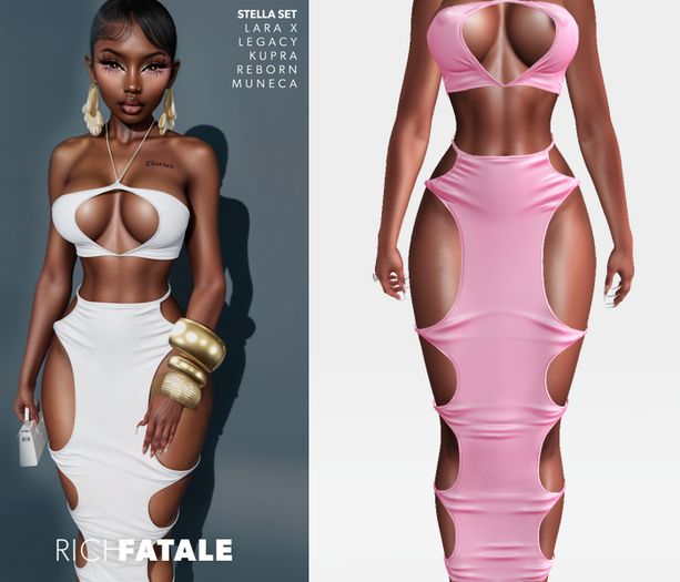 $RICH FATALE - STELLA SET - BUBBLEGUM