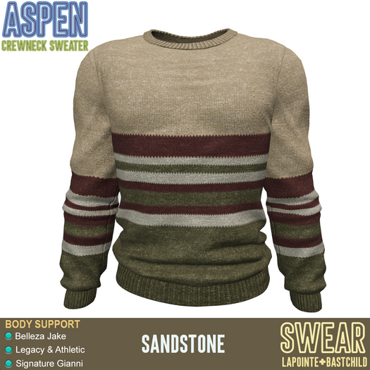 Sweater - Aspen - SANDSTONE