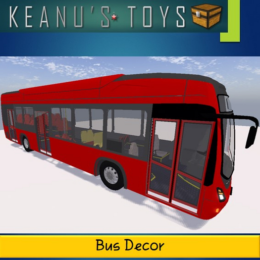 Bus for Décor ONLY 