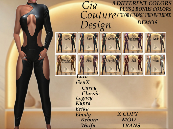 "GCD" Rozan Jumpsuit DEMOS