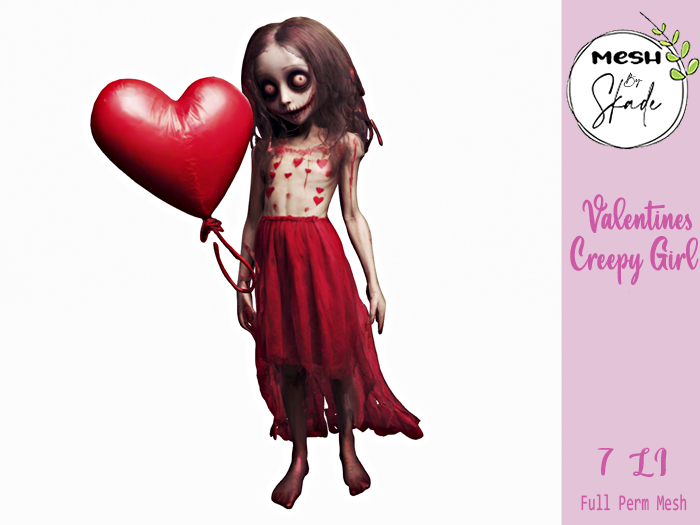MBS - Valentines - Creepy Girl Full Perm mesh