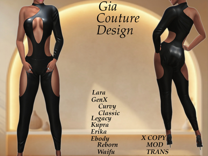 "GCD" Rozan Jumpsuit Black