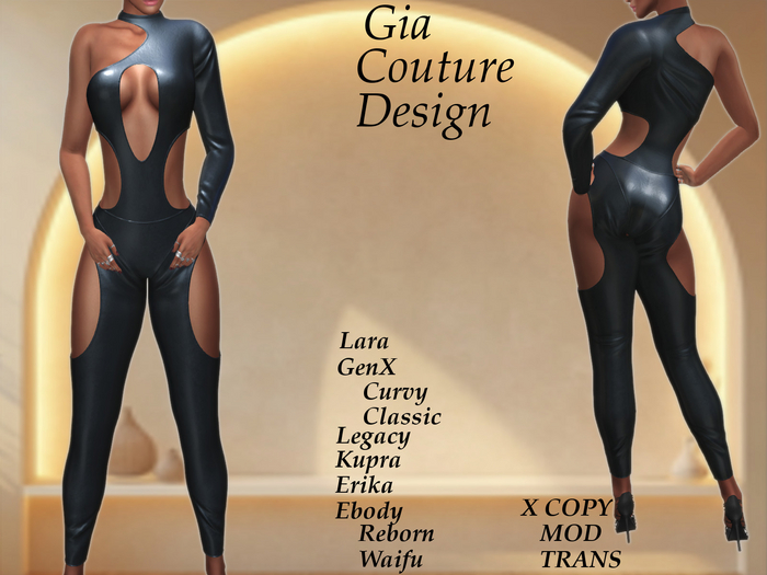 "GCD" Rozan Jumpsuit Blue