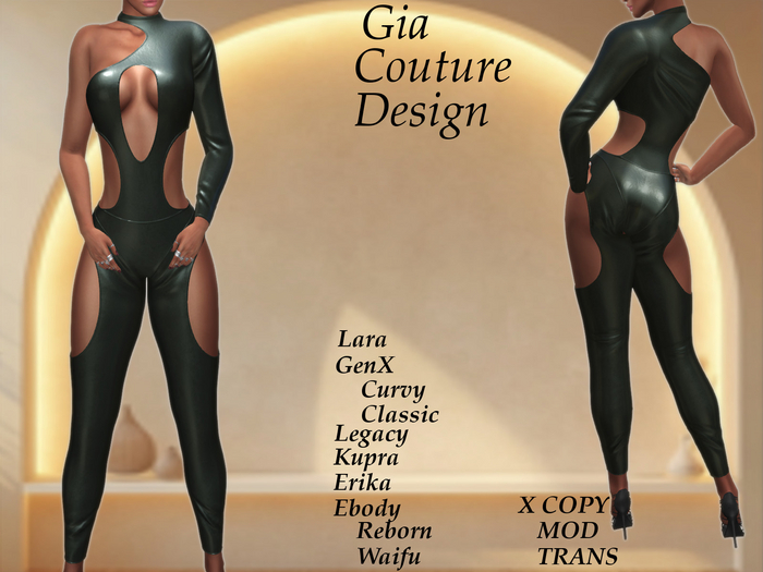 "GCD" Rozan Jumpsuit Green