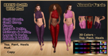 BRENI Outfit With Hud (Boxed) ADD