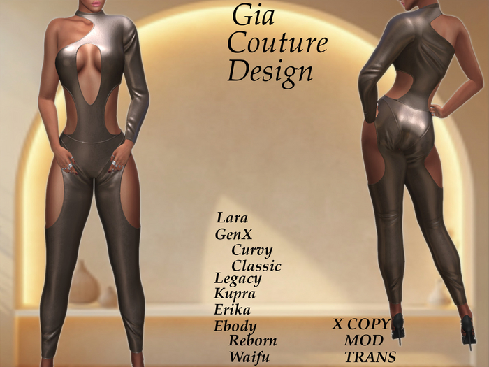 "GCD" Rozan Jumpsuit Nude