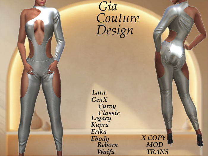 "GCD" Rozan Jumpsuit White