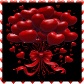 Heart Balloons Bouquet,Valentine's Day