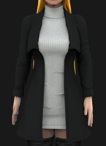 ROX - Set Courtney - "DarkBlk"