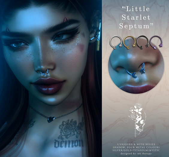 Ink Therapy - Little Starlet Septum