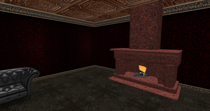 Ancient Stone Fireplace Rosa Granite BOXED