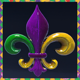 Mardi Gras Fleur de Lie