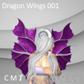 Dragon Wings 001 - Purple