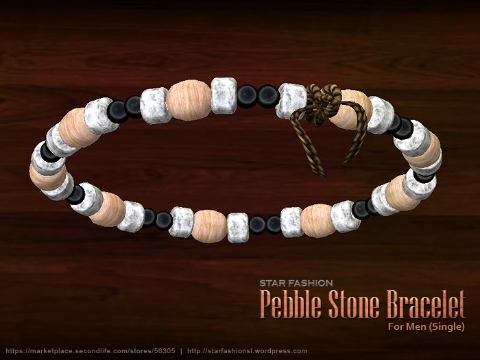 Star Fashion Pebble stone  bracelets