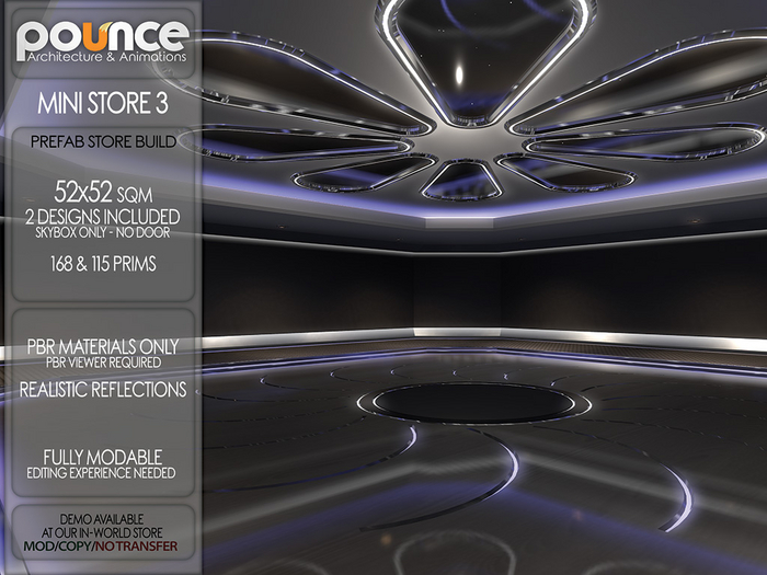 POUNCE - Prefab Commercial Building - Mini Store 3 - SKYBOX