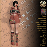 [K-Style] ROXETTE COMPLETE OUTFIT - FATPACK #6