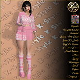 [K-Style] ROXETTE COMPLETE OUTFIT - FATPACK #9
