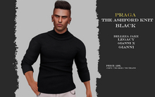 Praga The Ashford Knit - Black
