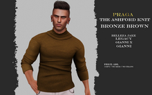 Praga The Ashford Knit - Bronze Brown