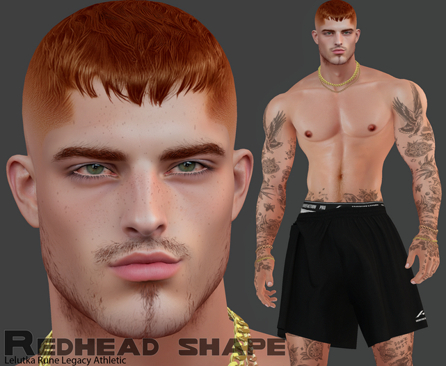 SHAPE "Redhead" Lelutka EvoX Rune 4.0