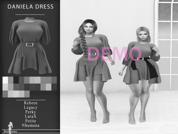 Daniela Dress Demo Hud B1