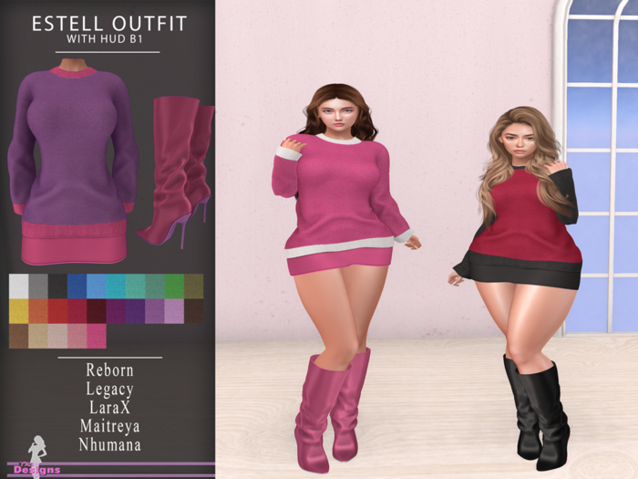 Estell Outfit With Hud B1