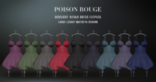 POISON ROUGE Midnight Wink Dress FATPACK