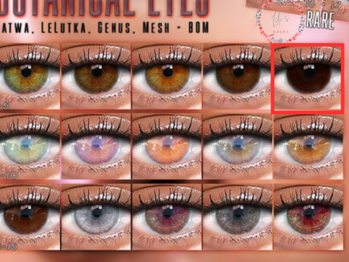 LOTUS. Botanical Eyes 05 (BOM)