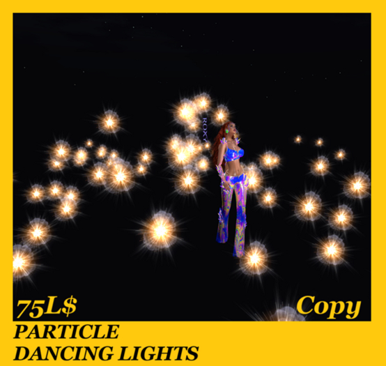 PARTICLE DANCING LIGHTS