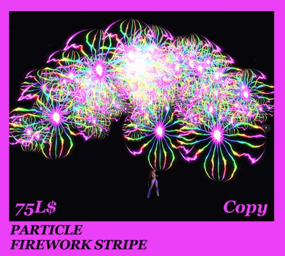 PARTICLE FIREWORK STRIPE