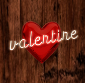 **Valentine Heart Neon Sign