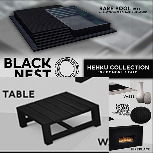BLACK NEST / Hehku Table