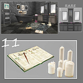 11 Bee Designs Dark bathroom