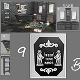 09 Bee Designs Dark bathroom