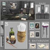 03 Bee Designs Dark bathroom