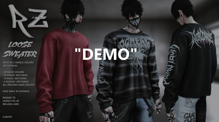 RZ. DEMO Loose Sweater