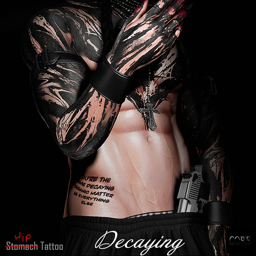 ::: Core ::: Men's Hip Tattoo - Decaying