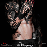 ::: Core ::: Men's Hip Tattoo - Decaying