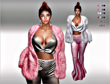 SET Top,Pants,Fur-Jacket,Belt-Heart 22x Multicolor2 HUD,LaraX,Legacy,Reborn