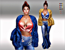 SET Top,Pants,Fur-Jacket,Belt-Heart 22x Multicolor3 HUD,LaraX,Legacy,Reborn